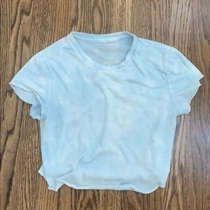 Sky Blue Tie Dye PacSun Top